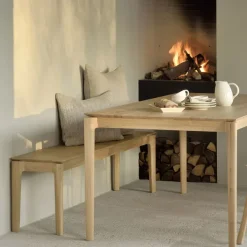 Banc Bok Chene 166 X 35 X H 46 Cm-Ethnicraft Hot