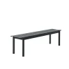 Banc Linear Steel Black - 170 X 34 Cm-Muuto Online