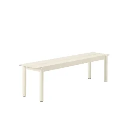 Banc Linear Steel Off-White - 170 X 34 Cm-Muuto New