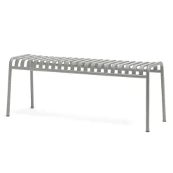 Banc Palissade En Acier Poudre - Gris Ciel-Hay Online