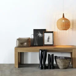 Banc Straight En Chene - L 140 Cm-Ethnicraft New