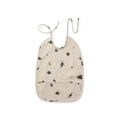 Bavoir Lai Impermeable En Polyester Recycle Espace - Sable-Liewood Discount