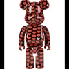Bearbrick 1000% Black Heart-Sélectionné par Fleux
