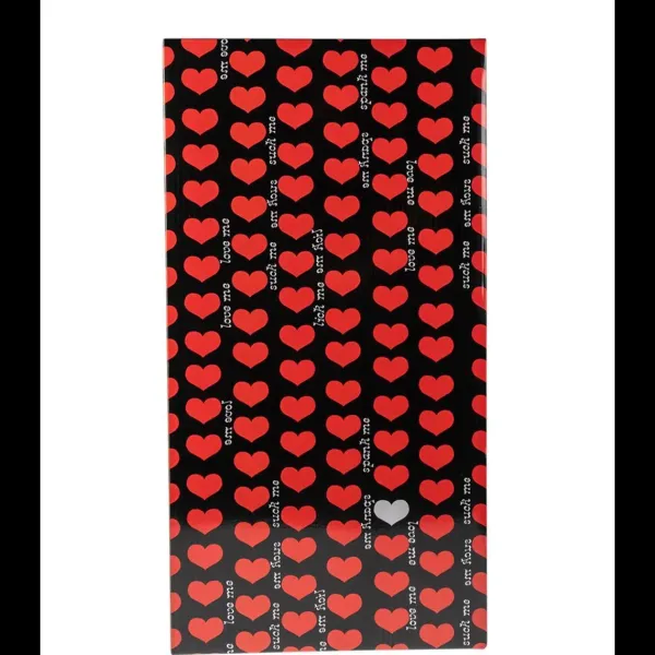 Bearbrick 1000% Black Heart-Sélectionné par Fleux