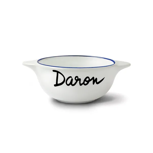 Bol Breton En Faience - Daron-Pied de Poule Discount