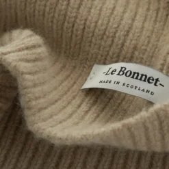 Bonnet En Laine Melangee - Sable-Le Bonnet