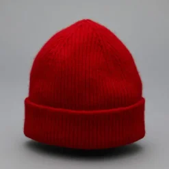 Bonnet En Laine Melangee - Crimson-Le Bonnet Hot