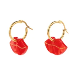 Boucles D'Oreilles Bouche-Coucou Suzette