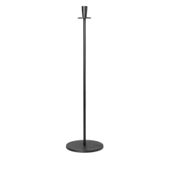 Bougeoir Hoy Casted - H 86 Cm - Noir-Ferm Living Discount