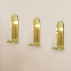 Bougeoir Mural Archal Laiton L-ENOstudio New