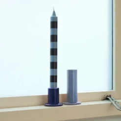 Bougeoir Tube - O 5,5 X H 10 Cm-Hay New