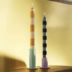 Bougeoir Tube - O 5,5 X H 10 Cm-Hay New