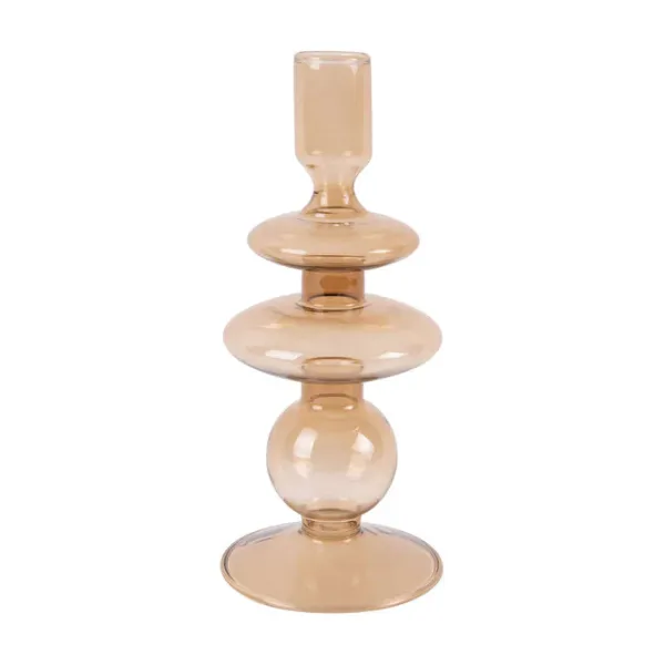 Bougeoir Verre Art Rings M-Sélectionné par Fleux Hot