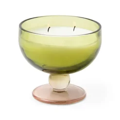 Bougie Parfumee En Verre Teinte - Chaux Brumee-Sélectionné par Fleux Clearance