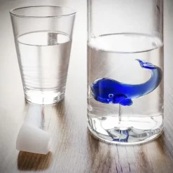 Bouteille Baleine Bleue Atlantis En Verre Borosilicate - 1,2 L-Sélectionné par Fleux Discount