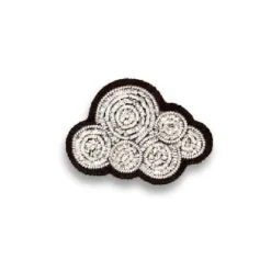 Broche Nuage Cumulus - Argent-Macon&Lesquoy Discount