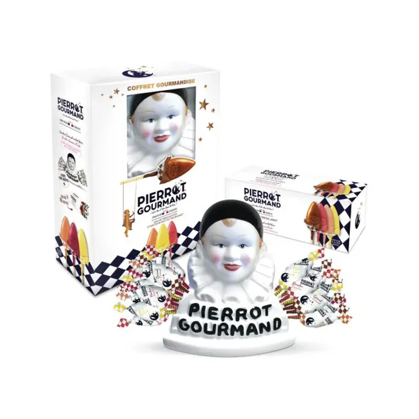 Buste Pierrot Gourmand Et 40 Sucettes Assorties-Sélectionné par Fleux