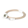 Cable Fiche Prise Et Interrupteur Pour Applique - 2,65 M - Tissu Sable-Ferm Living Best