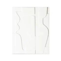 Cadre En Ceramique - 27 X 33 Cm - Blanc Mat-HK Living Clearance