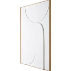 Cadre Relief Art B - 100 X 123 Cm - Blanc Xl-HK Living Hot