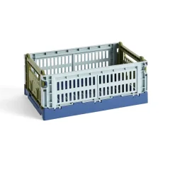 Caisse Crate Mix S - Dusty Bleu-Hay Outlet
