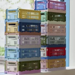 Caisse Crate Mix S - Dusty Bleu-Hay Outlet