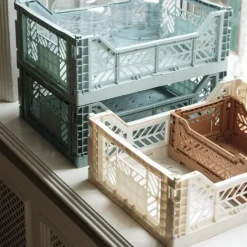 Caisse Crate S - Blanc Creme-Hay Clearance