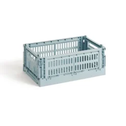 Caisse Crate S - Bleu Dusty-Hay Discount