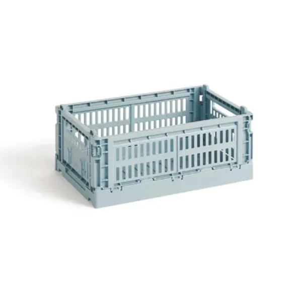 Caisse Crate S - Bleu Dusty-Hay Discount