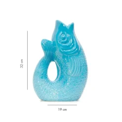 Carafe / Vase Monsieur Carafon Poisson - Lagoon-Sélectionné par Fleux Sale