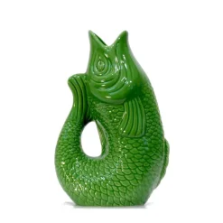 Carafe / Vase Monsieur Carafon Poisson - Vert Bay-Sélectionné par Fleux Discount