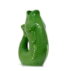 Carafe / Vase Monsieur Carafon Poisson - Vert Bay-Sélectionné par Fleux Discount