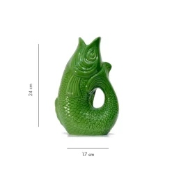 Carafe / Vase Monsieur Carafon Poisson - Vert Bay-Sélectionné par Fleux Discount