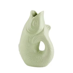 Carafe / Vase Monsieur Carafon Poisson - Vert Mousse-Sélectionné par Fleux Hot