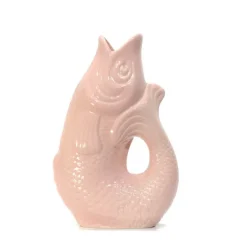Carafe / Vase Monsieur Carafon Poisson - Rose-Sélectionné par Fleux Sale