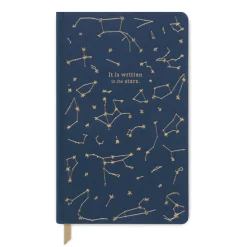 Carnet Constellations - Bleu Marine-Sélectionné par Fleux Discount