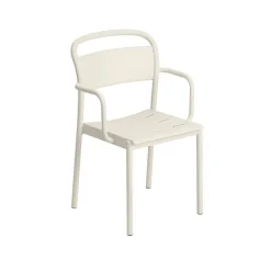 Chaise Accoudoirs Linear Steel Off-White-Muuto Hot