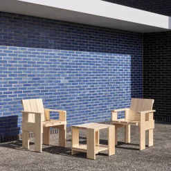 Chaise Dining Crate - Pinewood - 64 X 81 X 57,5 Cm-Hay Hot