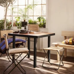 Chaise Dining Desert - Sable/Noir-Ferm Living Best