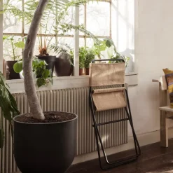 Chaise Dining Desert - Sable/Noir-Ferm Living Best