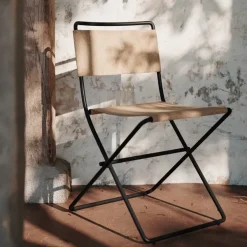 Chaise Dining Desert - Sable/Noir-Ferm Living Best