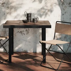 Chaise Dining Desert - Sable/Noir-Ferm Living Best