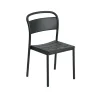Chaise Linear Steel Black-Muuto Online