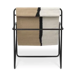 Chaise Lounge Desert Black / Soil-Ferm Living Clearance