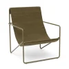 Chaise Lounge Desert Olive / Olive-Ferm Living Discount