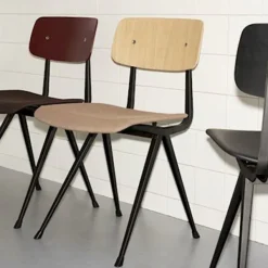 Chaise Result Noir - Chene Laque-Hay Sale