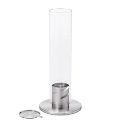 Cheminee / Feu De Table Spin 120 - O 23 X 54 Cm - Argent-Höfats