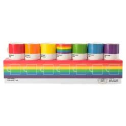 Coffret 7 Tasses Espresso Pantone Pride-Sélectionné par Fleux Online