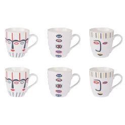 Coffret De 6 Tasses Awa-Sélectionné par Fleux