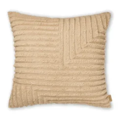Coussin Crease En Laine Plissee - Sable Clair-Ferm Living Sale